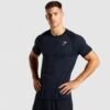 Compression shirt gym shark